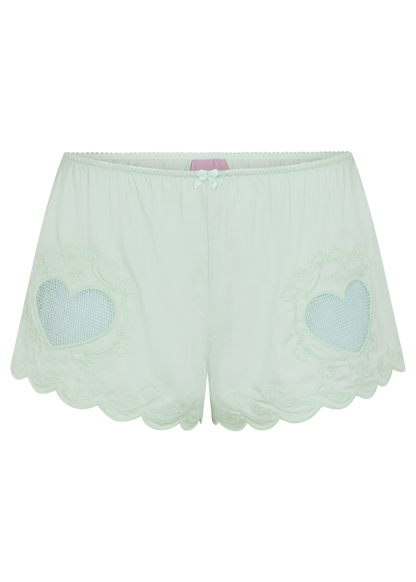 Ciao Ciao - Sea Glass Hearts Slip Short
