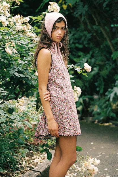 Oak Meadow - Romi Shift Dress in Midnight Garden
