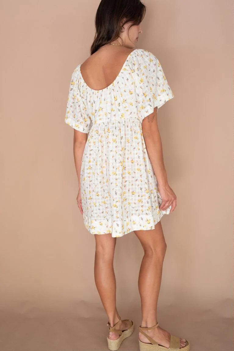 Marigold Mustang - Faye Mini Dress Carnation