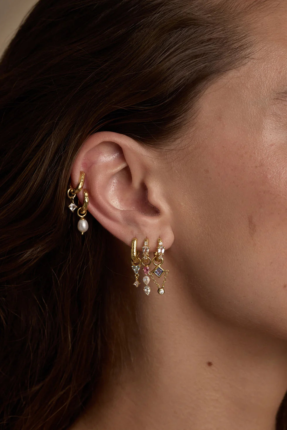 Toni May - Emmie Topaz Gold Charm (Set - 2 Charms)