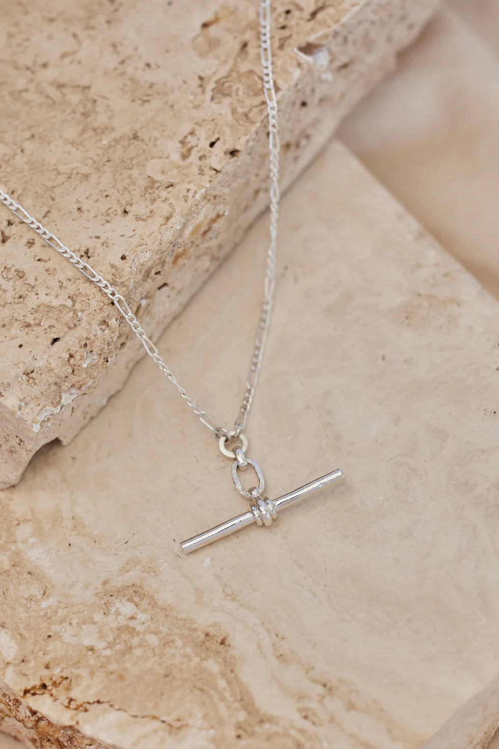 Toni May - Fob Silver Necklace