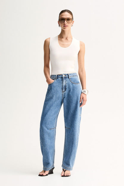 Elka Collective - Mayfield Denim Pant Trinity Blue
