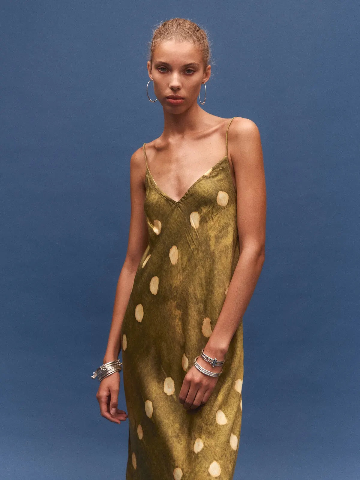 Kinga Csilla - La Oliva Spot Sia Dress