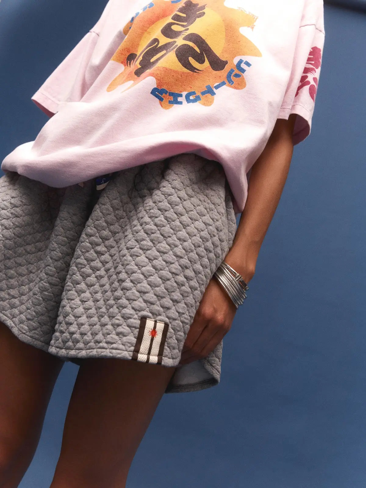 Kinga Csilla - Mente Quilted Runner Short