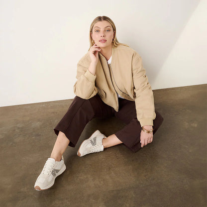 FRANKIE4 - Axel II White/Leopard Print