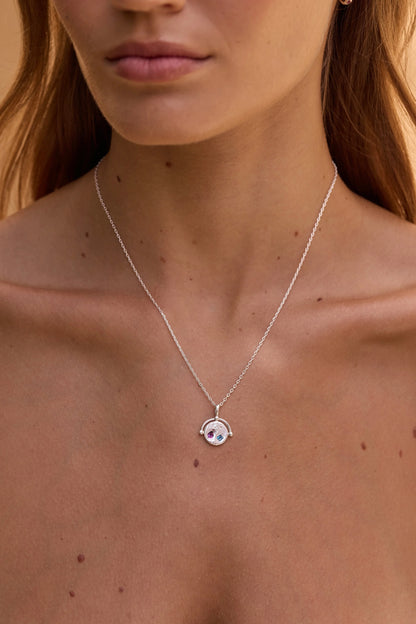 Toni May - Aster Silver Necklace