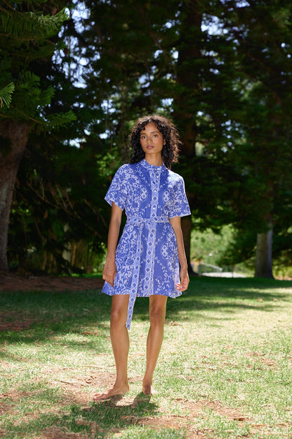 Aston Studio - Nami Dress Royal Antique (PREORDER)