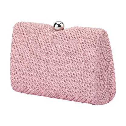 Olga Berg - Birdie Textural Handle Bag Pink