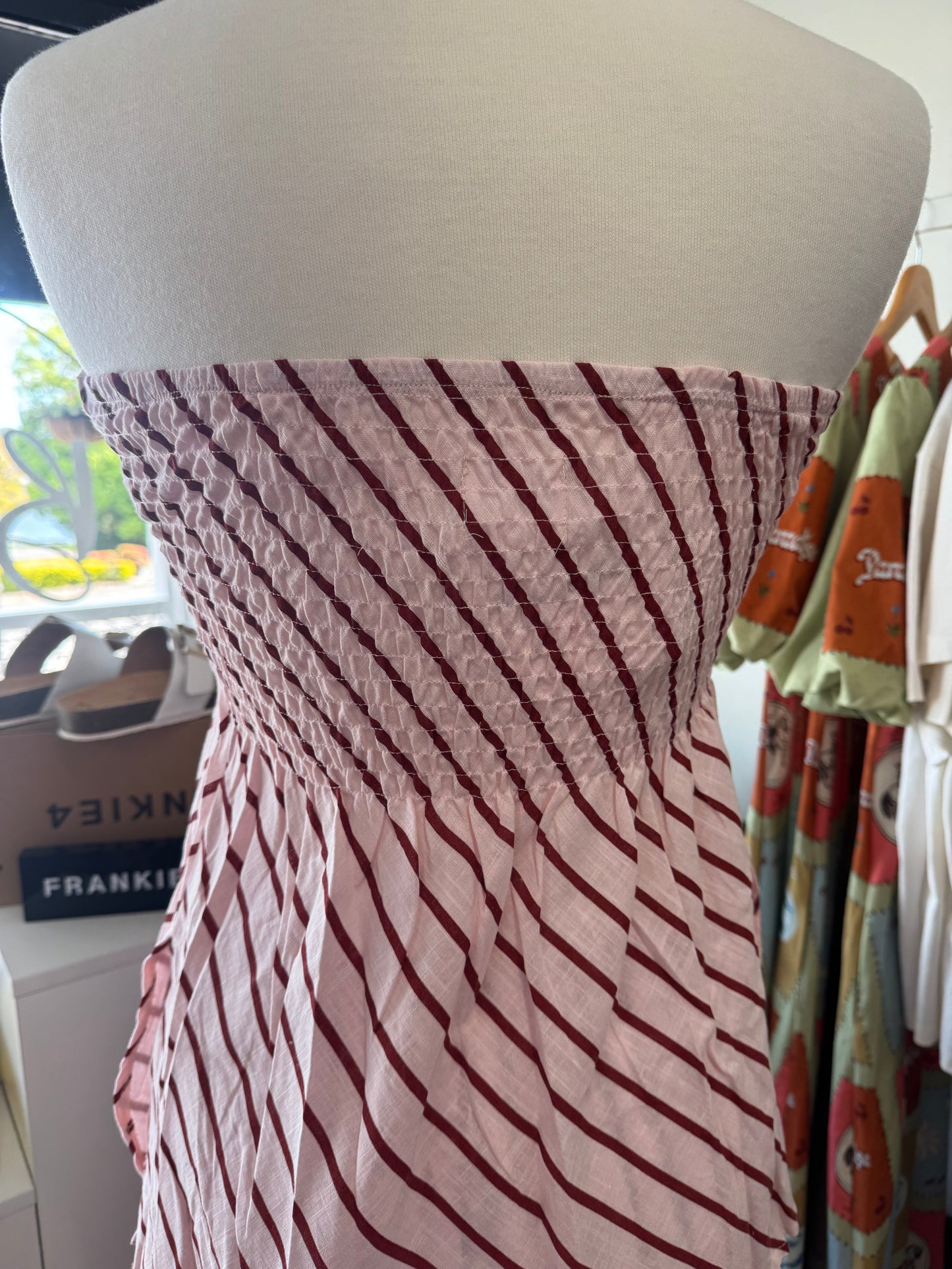 By Frankie - Pink and Burgundy Pant Set