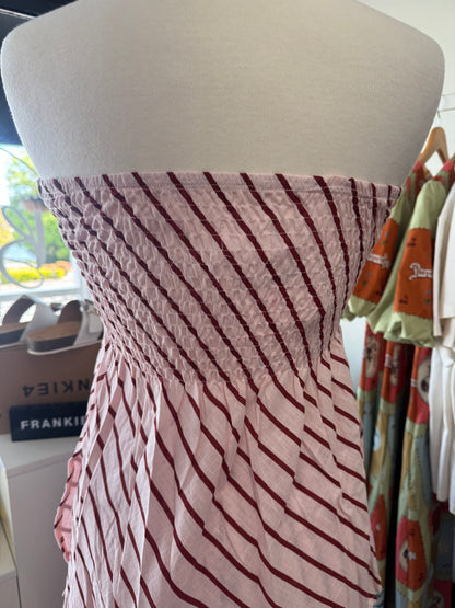 By Frankie - Pink and Burgundy Pant Set