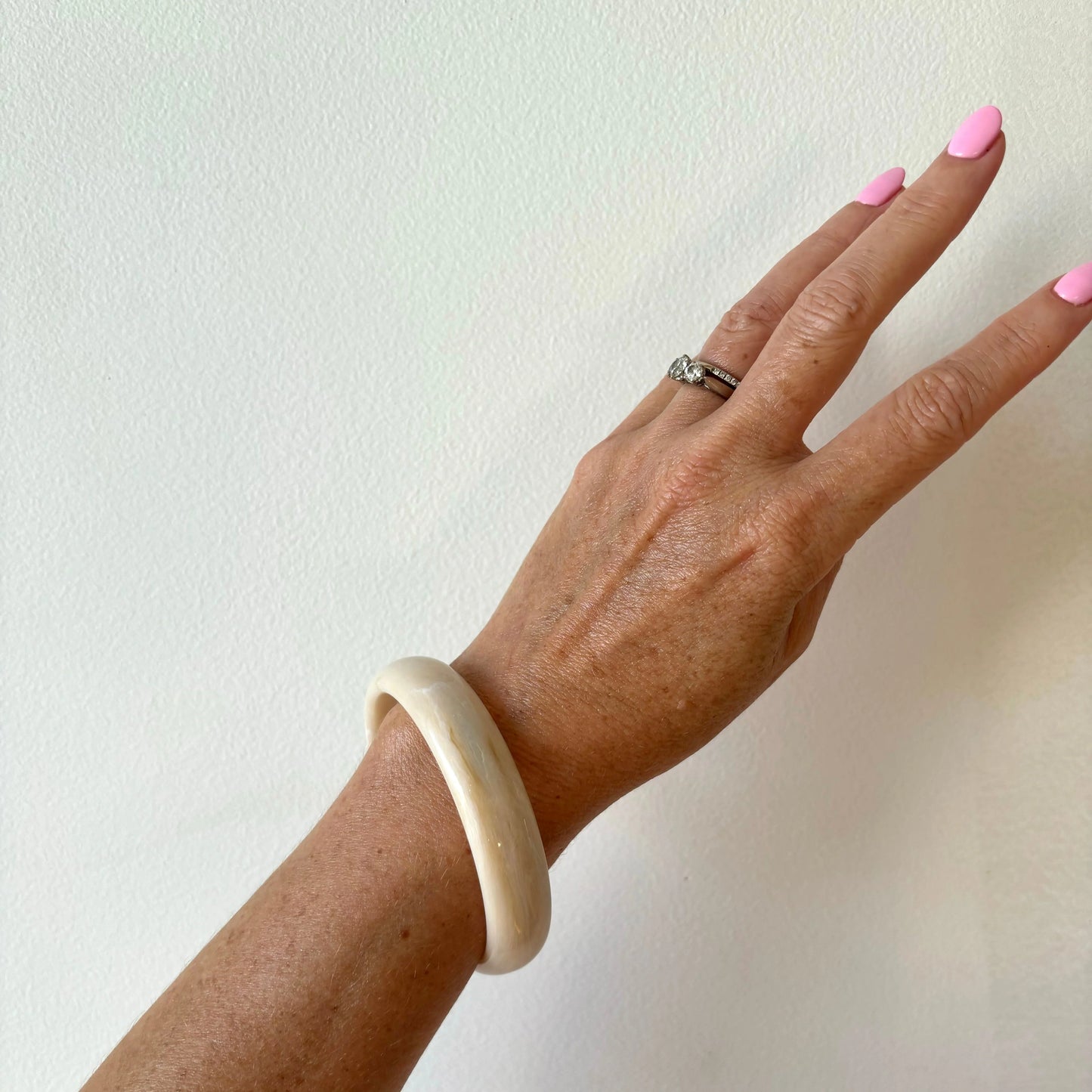 Salty Safari - Medium Resin Bangle Sand