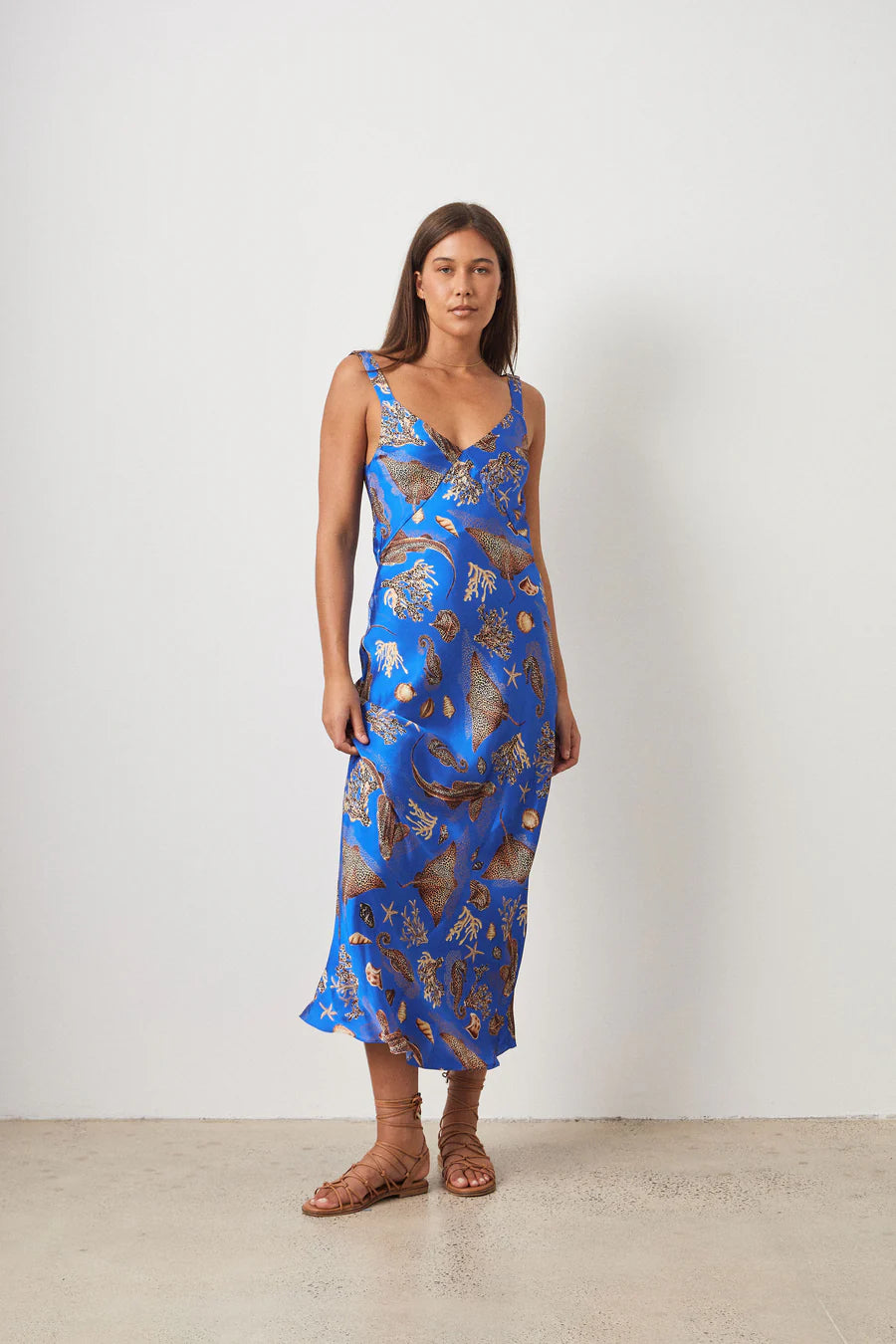 Ralf Studios - Crumpet Dress Sealife Blue