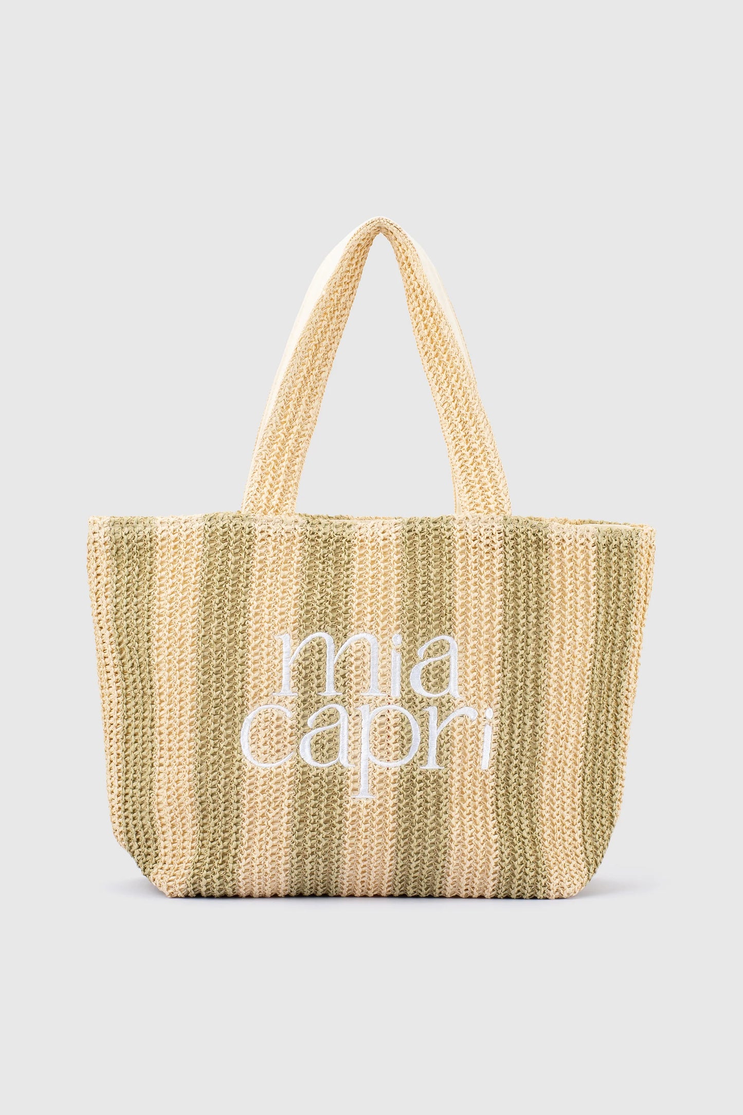 Mia Capri - Vacay Tote Sage Green