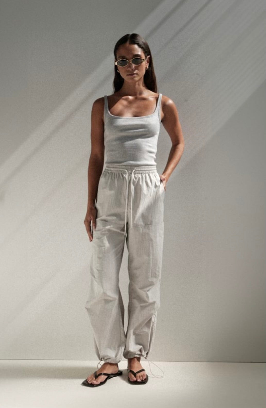 Elka Collective - Tilia Pant in Silver