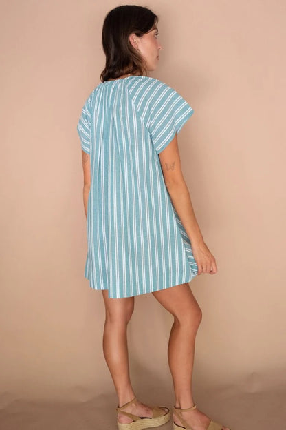 Marigold Mustang - Florence Mini Dress Baltic