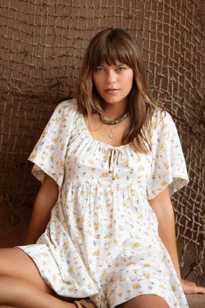 Marigold Mustang - Faye Mini Dress Carnation