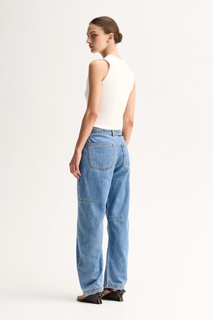 Elka Collective - Mayfield Denim Pant Trinity Blue