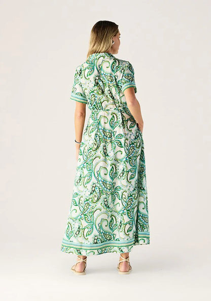 MOS the Label - Tara Print Shirt Dress