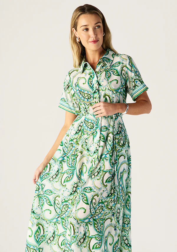 MOS the Label - Tara Print Shirt Dress