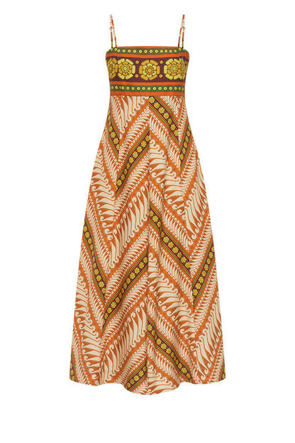 Bohemian Traders - Ripple Slip Dress in Multi