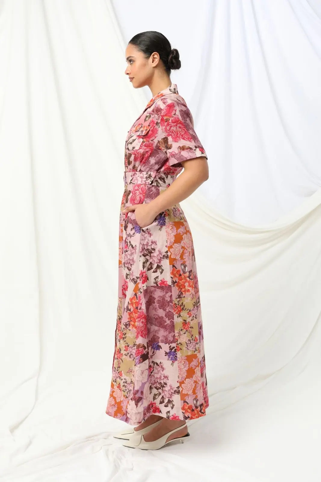 Kachel - Ceclia Maxi Dress in Cedar Mirage