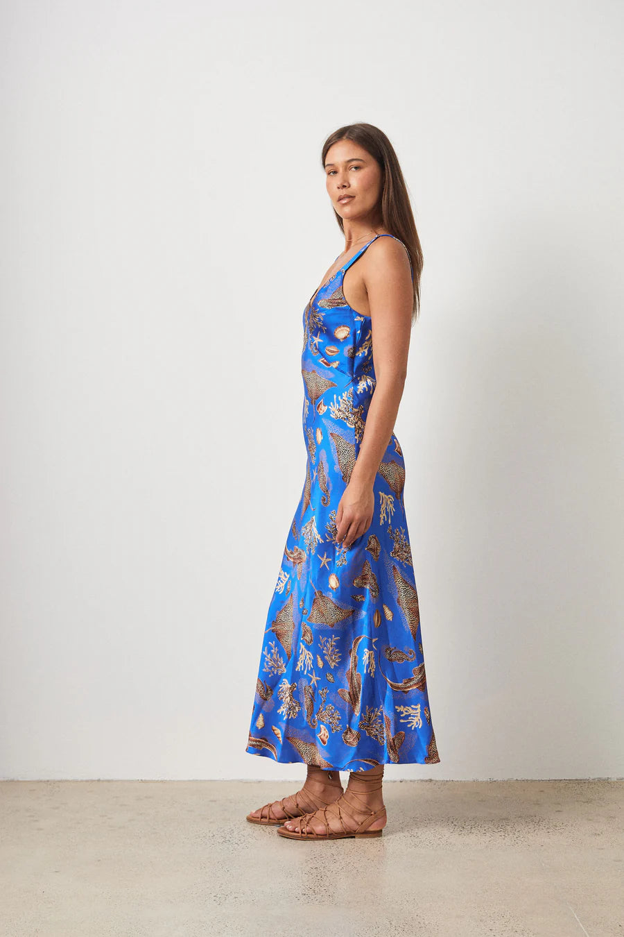 Ralf Studios - Crumpet Dress Sealife Blue