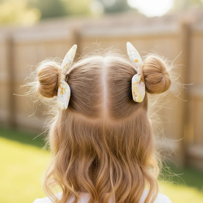 Alimrose - Bunny Hair Ties Set Sweet Marigold