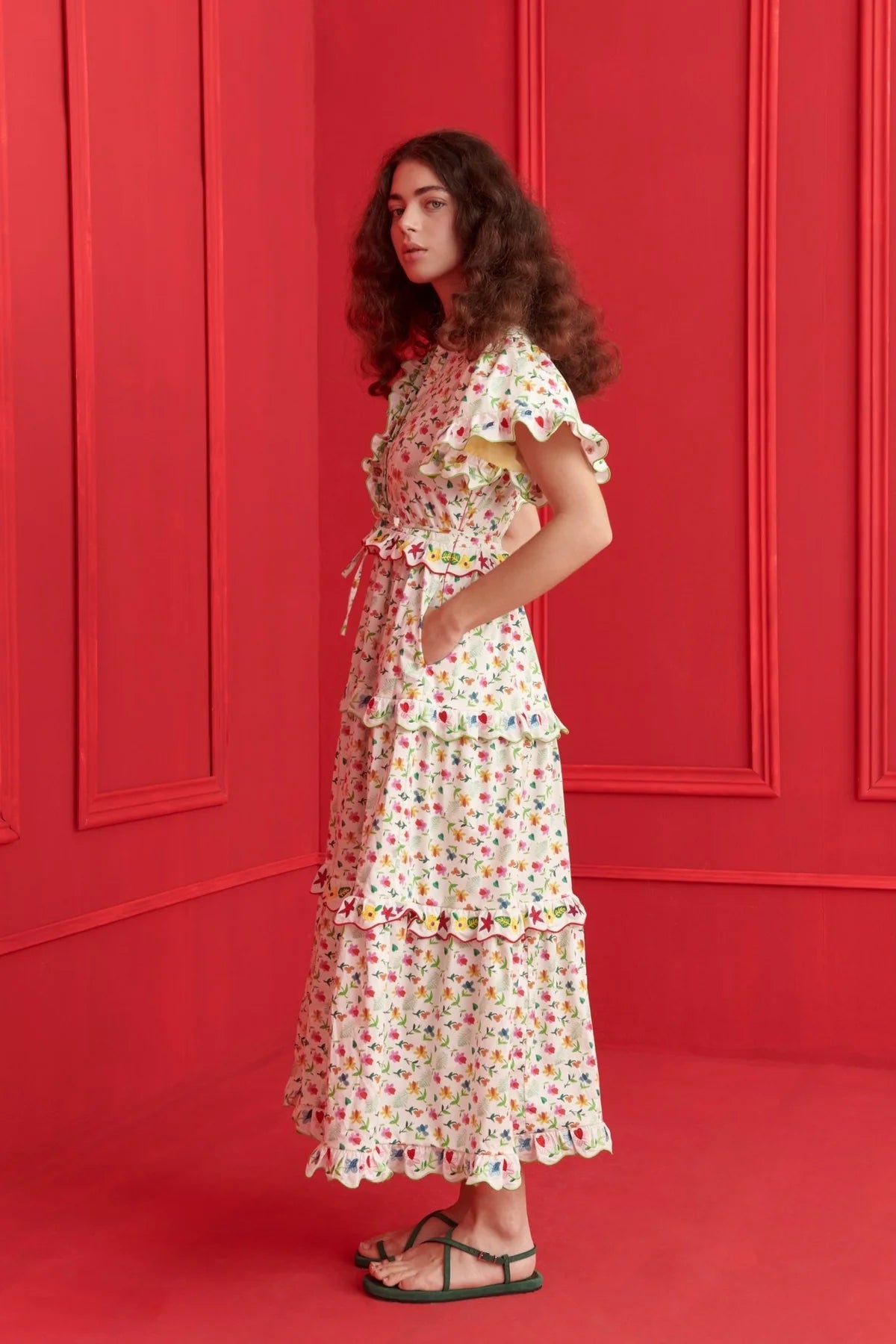 Celia B - Nebula Dress White