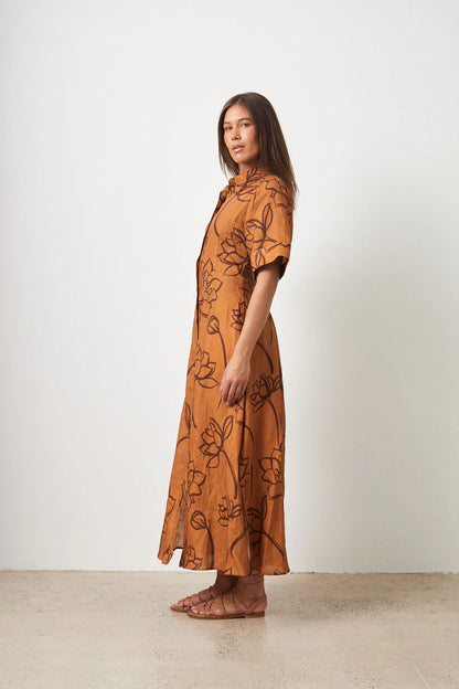 Ralf Studios - Hyams Dress Lotus Tan