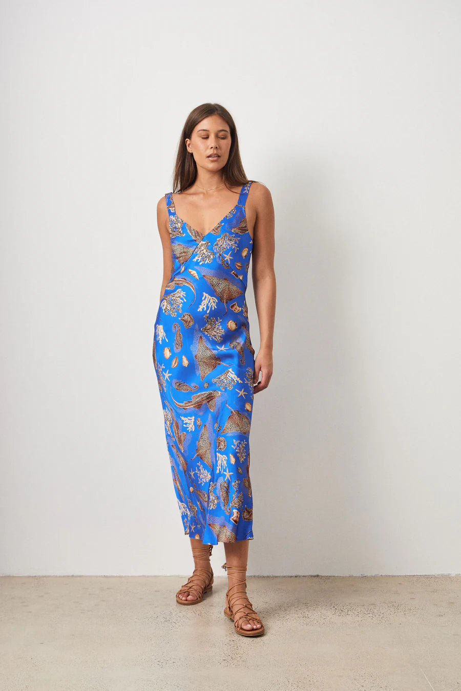 Ralf Studios - Crumpet Dress Sealife Blue