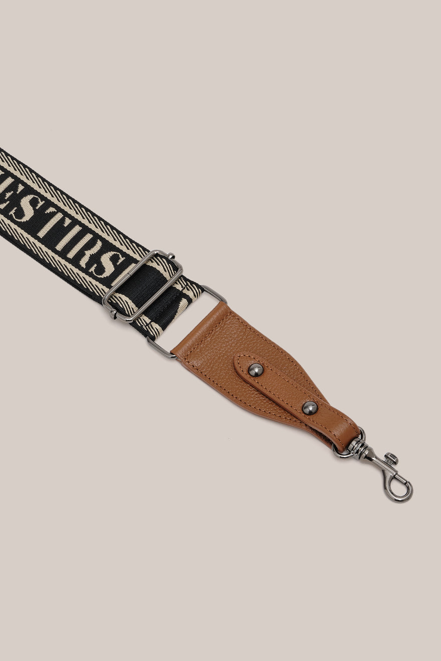 Vestirsi - Woven Strap - Tan Pebbled Leather (Gunmetal)