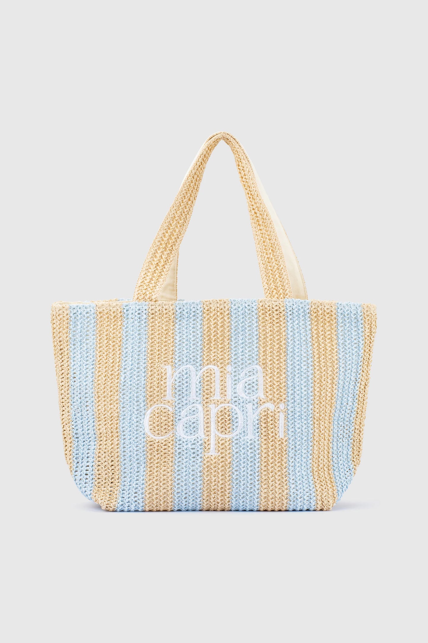 Mia Capri - Vacay Tote Pale Blue