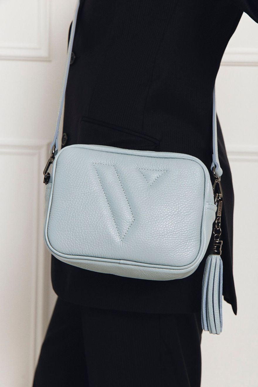 Vestirsi - Vanessa Powder Blue Crossbody Camera Bag