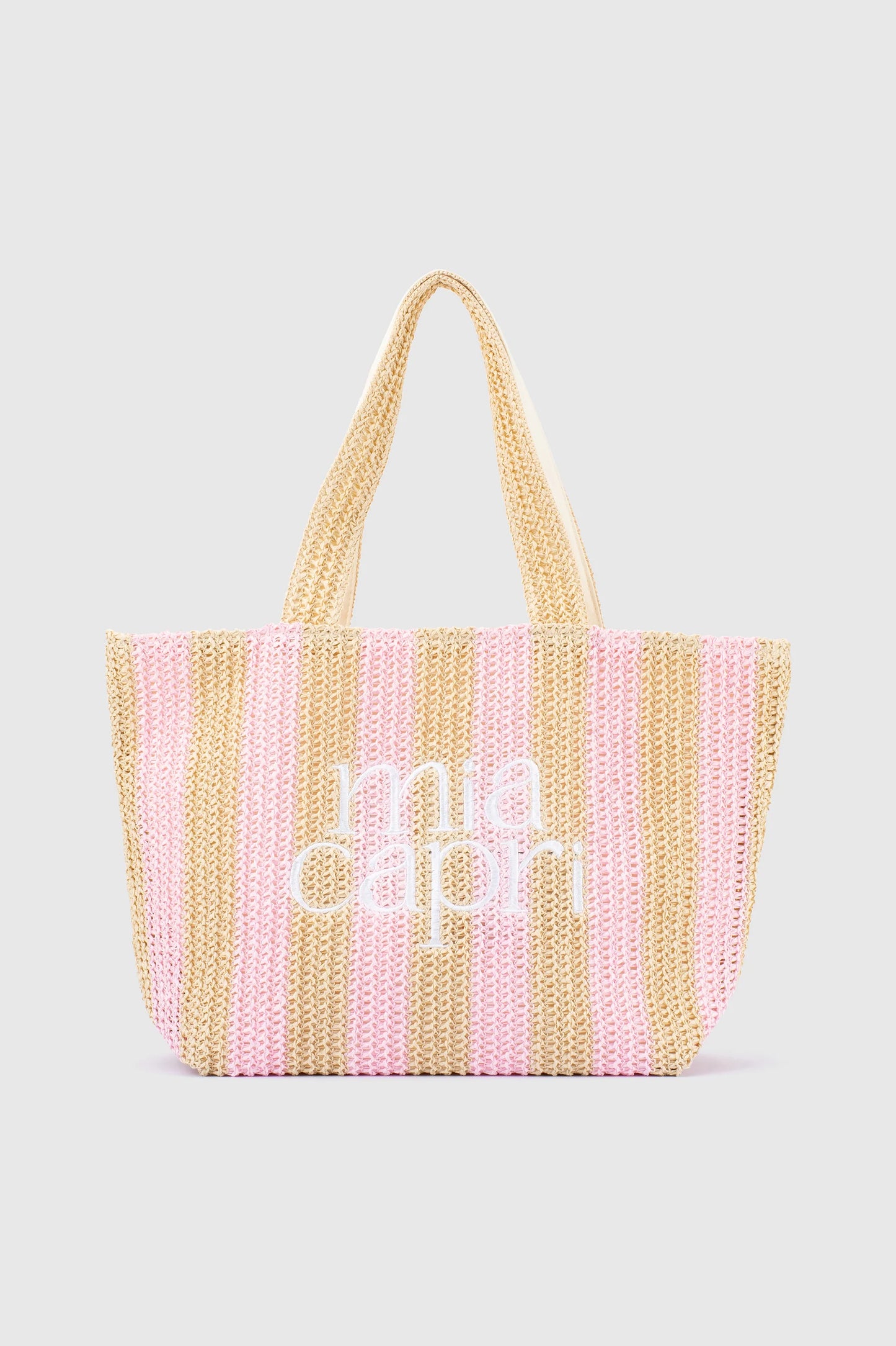 Mia Capri - Vacay Tote Pale Pink