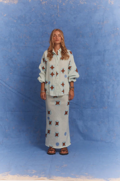 Kinga Csilla - Aquarius Column Skirt