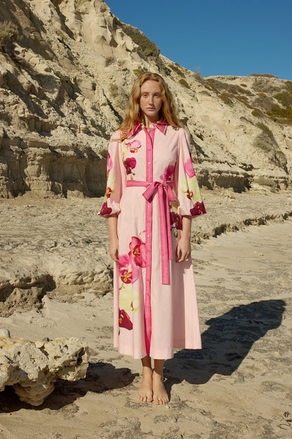 Aston Studio - Lucille Dress Icing Phalae