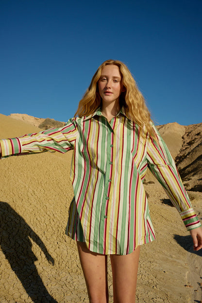 Aston Studio - Buddy Shirt Meadow Stripe