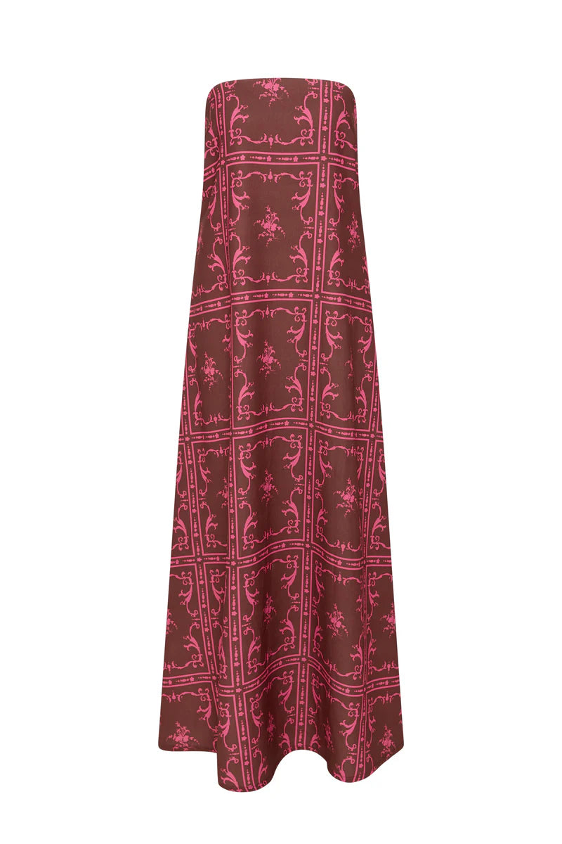 Palm Noosa - Alessia Dress Elizabeth Tile
