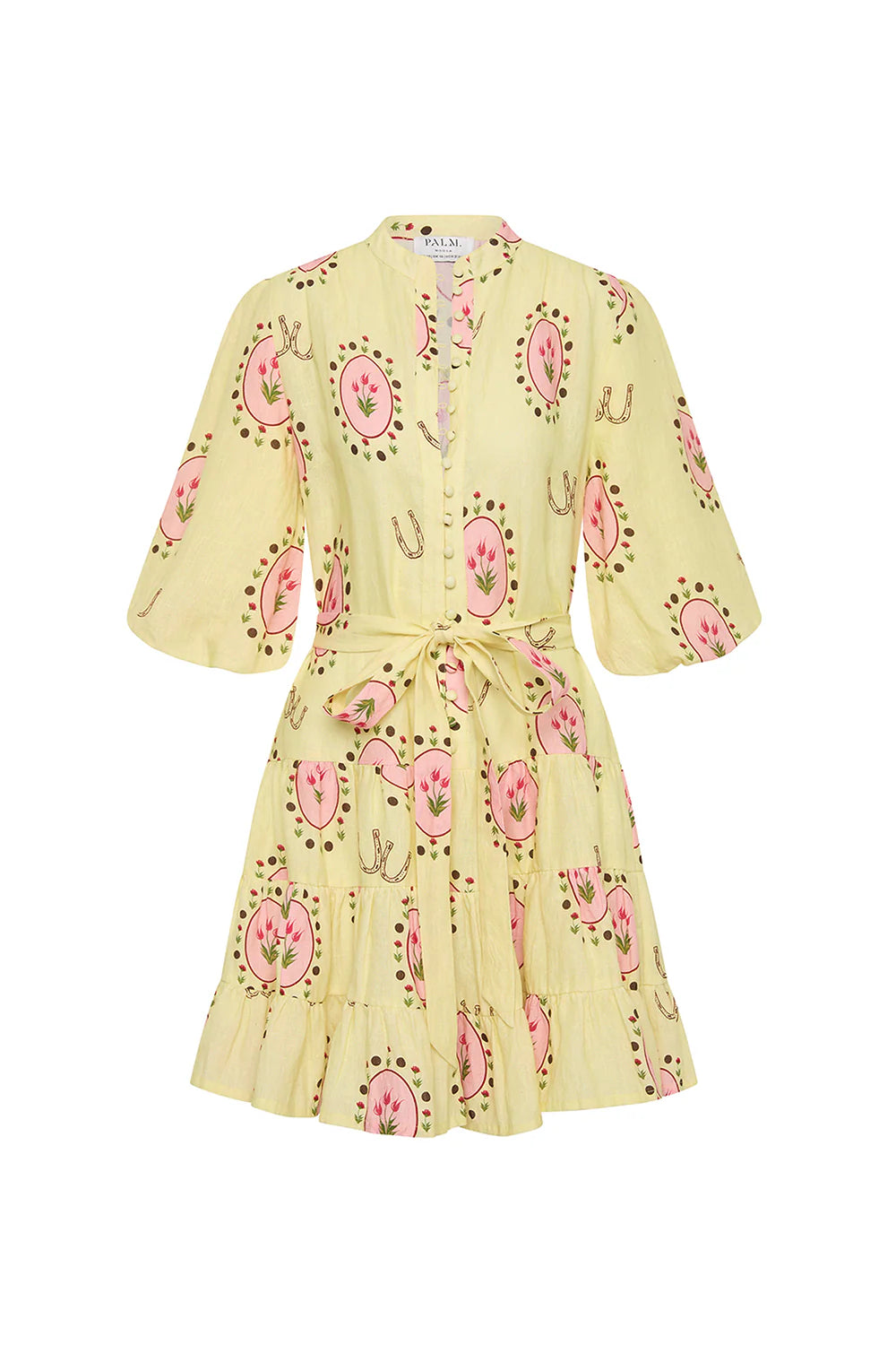 Palm Noosa - Ruba Mini Dress in Savanna Tile