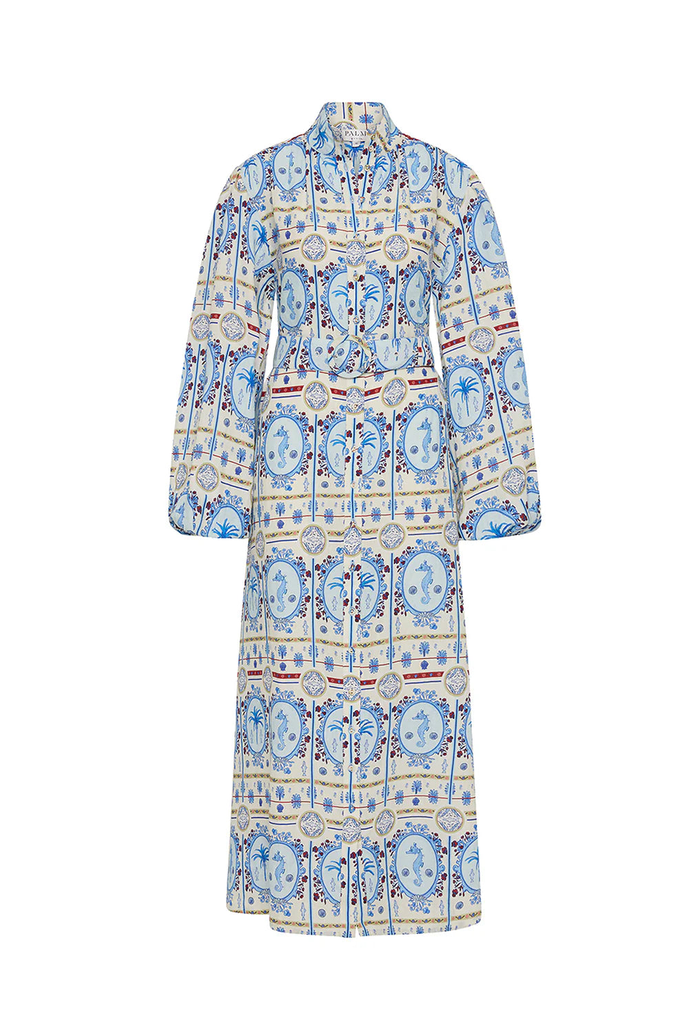 Palm Noosa - Noddy Dress in Lagoona Tile