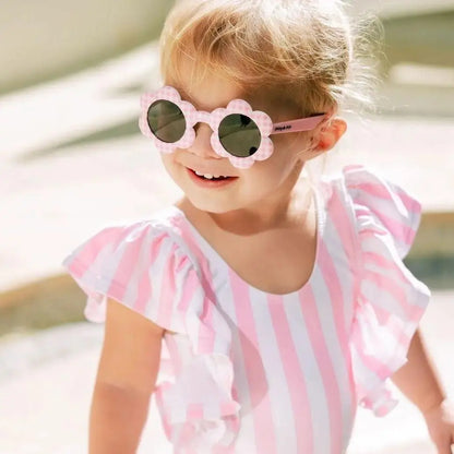 Baby Daisy Sunglasses - Pink Check