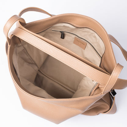 Vestirsi - Bella 2-in-1 Convertible Backpack Tote Light Tan