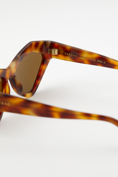 BRÉSAC - BF05 Sunglasses in Havana Brown