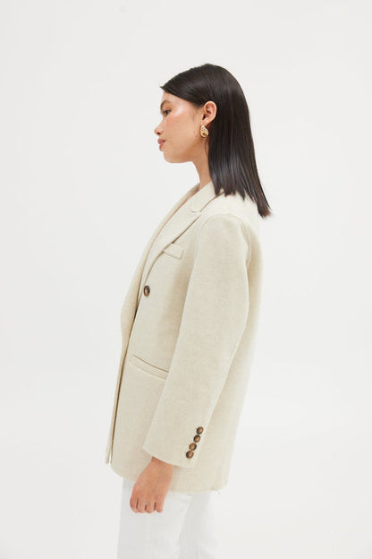 Bubish - Blair Blazer in Oatmeal