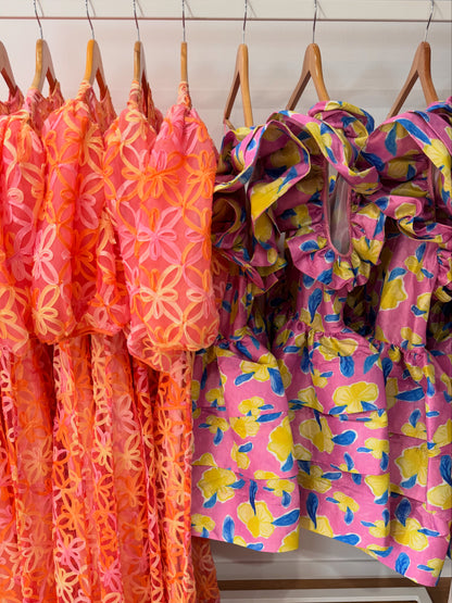 Celia B - Baltic Floral Dress Orchid