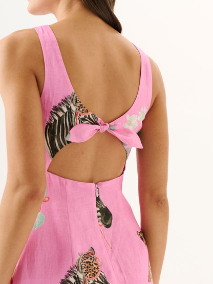 ROAME - Quinn Dress in Jungle Amour