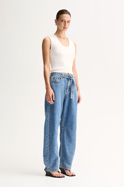 Elka Collective - Mayfield Denim Pant Trinity Blue