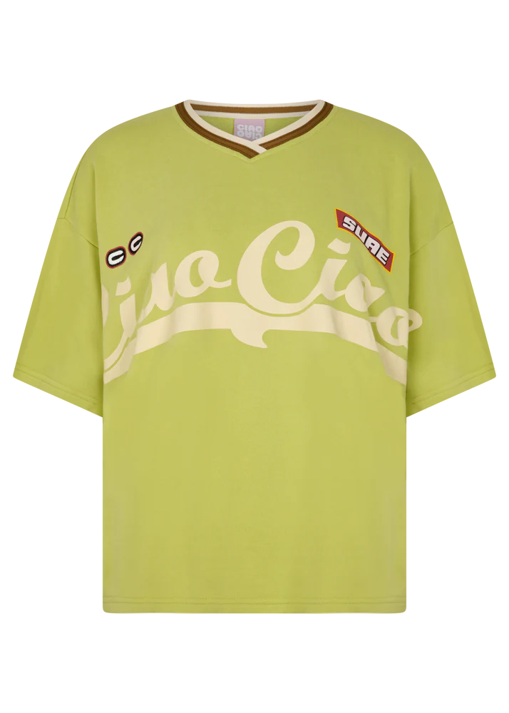 Ciao Ciao Vacation - Enzo Sports Jersey Lime Green