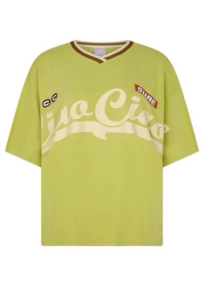 Ciao Ciao Vacation - Enzo Sports Jersey Lime Green