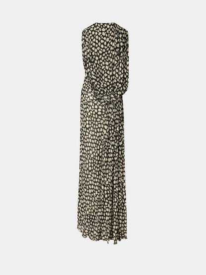 ROAME - Fallon Drape Gown Sauvage Noir